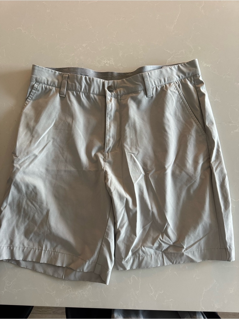 adidas Light Grey Golf Shorts